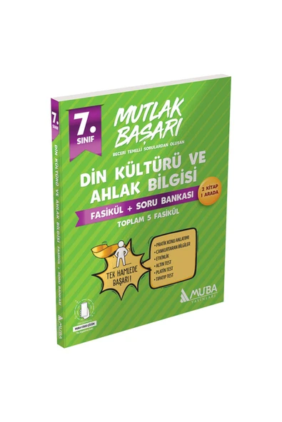MB 7.Sınıf Din Kültürü Fasikül + Soru Bankası ürün görseli 1