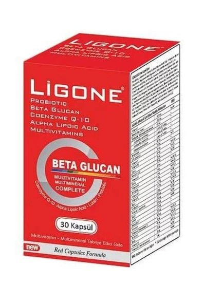 Ligone Beta Glucan 30 Kapsül ürün görseli 1