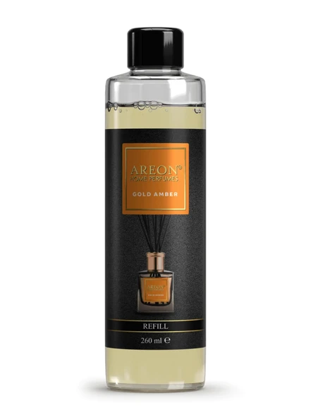 Areon Home Perfume Premium Refill 260 ml Gold Amber ürün görseli 1