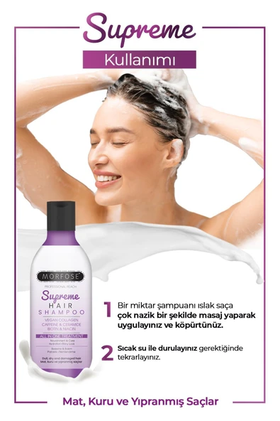 Morfose Supreme Saç Şampuan 300 Ml - Resim 3