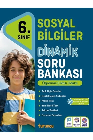 6 .SINIF Sosyal Bilgiler TUDEM DİNAMİK SERİSİ - MAARİF MODELİ MÜFREDAT ürün görseli 1