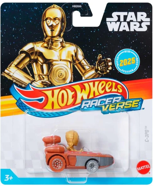 Hot Wheels RacerVerse Star Wars C-3PO JBK31 ürün görseli 1