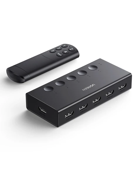 UGREEN 4K/60Hz HDMI 2.0 Switch 5-in-1, 25857 ürün görseli 1