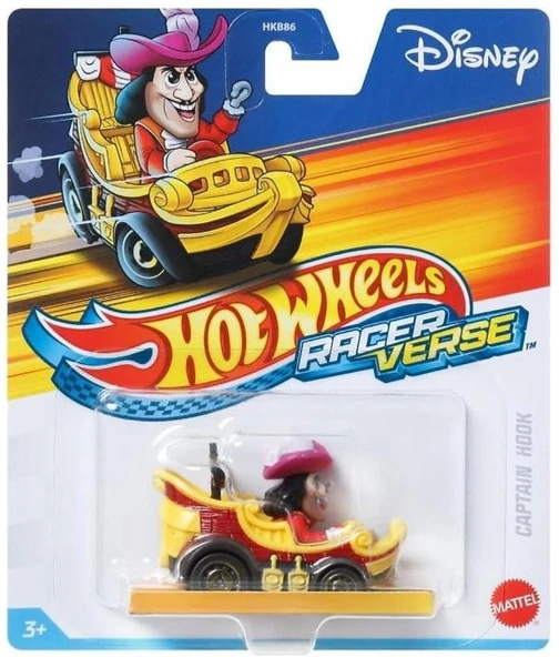 Hot Wheels RacerVerse Peter Pan Captain Hook HKB89 ürün görseli 1