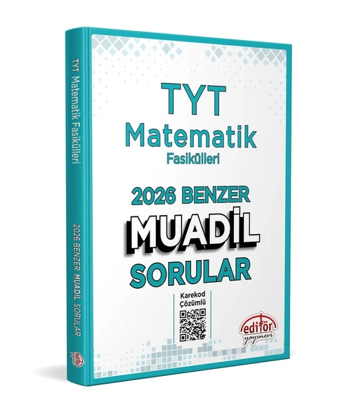 TYT Matematik Fasikülleri Muadil Sorular Editör Yayınları ürün görseli 1