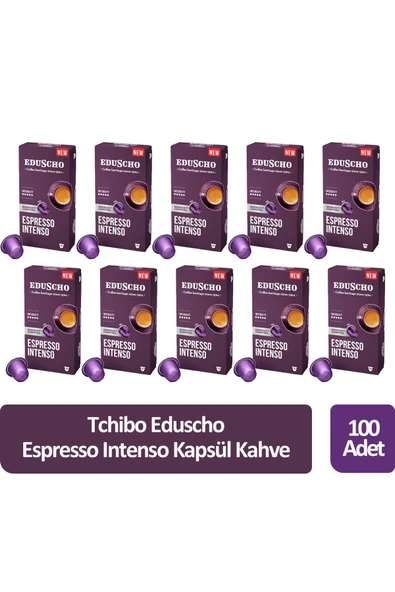 Eduscho Espresso Intenso Kapsül Kahve 100 Kapsül ürün görseli 1