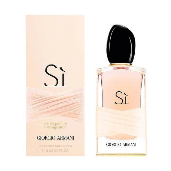 giorgio armani si rose signature 100ml imzalı eau de parfum sınırlı üretim ürün görseli 1