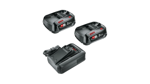 Bosch PBA 18 Volt Başlangıç Seti (2x2,5 Ah + AL 18V-44) ürün görseli 1