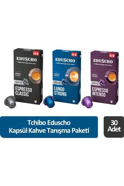 Eduscho Kapsül Kahve Tanışma Paketi 30 Kapsül ürün görseli 1