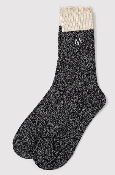 Mavi Logo Baskılı Spor Çorap Unisex Çorap ürün görseli 1
