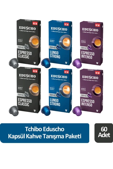 Eduscho Kapsül Kahve Tanışma Paketi 60 Kapsül ürün görseli 1