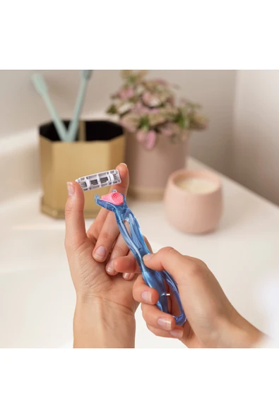 Bic Click Soleil Sensitive Kadın Traş Bıcağı 4'lü ürün görseli 1