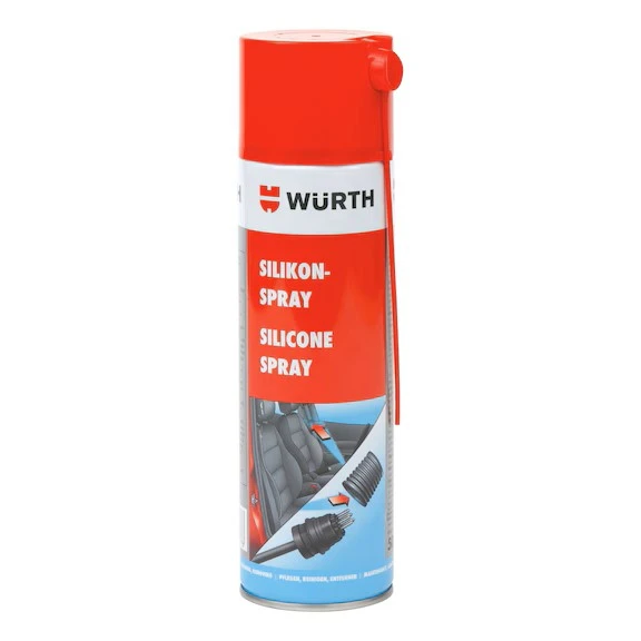 WÜRTH Silikon Sprey 500ml - Plastik, Kauçuk ve Metal Parçalar ürün görseli 1