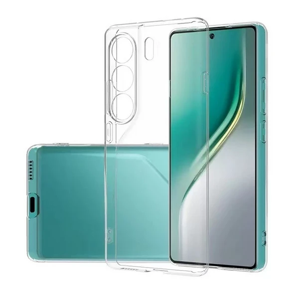 Gpack Tecno Camon 40 uyumlu Kılıf Süper Silikon Kamera Korumalı Şeffaf ürün görseli 1