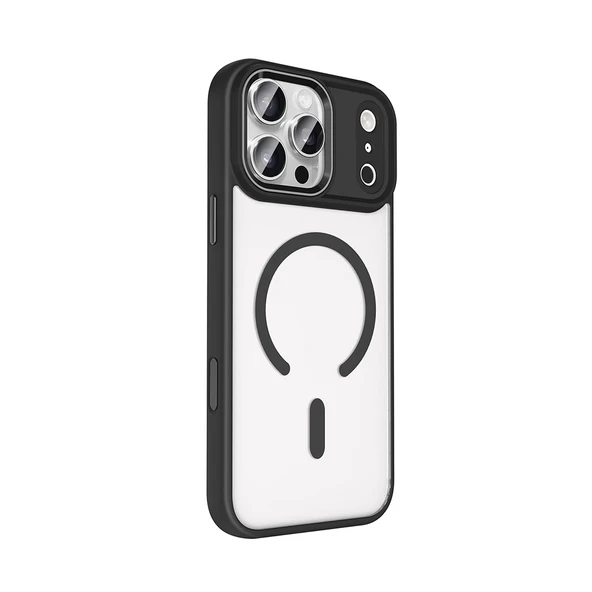 Gpack iPhone 17 Pro Max uyumlu Kılıf Wireless Şarj Özellikli Buttom Magsafe Silikon Kapak ürün görseli 1