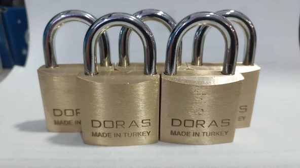 Ersa Doras 30 Mm 5 li Sarı Pas Sistem Asma Kilit ürün görseli 1
