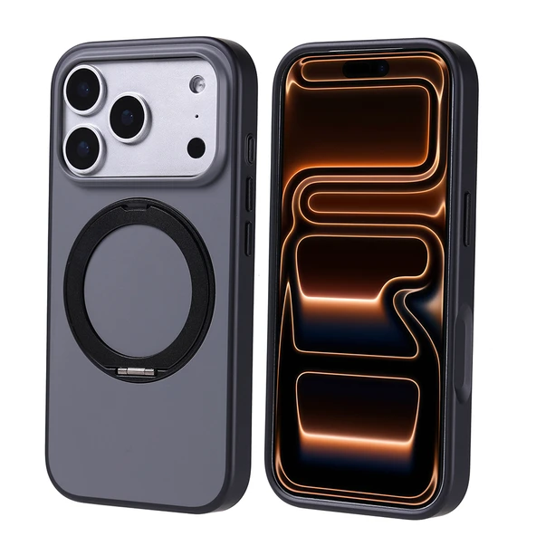 Gpack iPhone 17 Pro uyumlu Kılıf Proton Silikon M-Safe Şarj Özellikli Standlı ürün görseli 1
