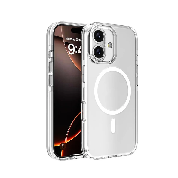 Gpack iPhone 16 uyumlu Kılıf Kripto Kamera Korumalı M-Safe Şarj Özellikli ürün görseli 1