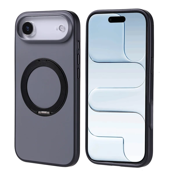 Gpack iPhone 17 Air uyumlu Kılıf Proton Silikon M-Safe Şarj Özellikli Standlı ürün görseli 1