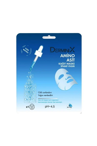Derminix Amino Asit Kağıt Maske ürün görseli 1
