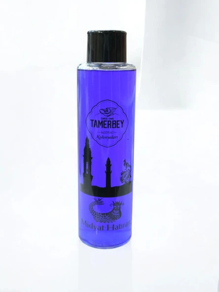 TAMERBEY İNCİR REYHAN KOKULU KOLONYA CAM ŞİŞE 400 ML ürün görseli 1