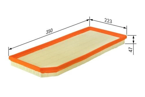 Wunder WH859 Hava Filtresi VOLVO S60 1.6 S80 1.6 - 1.8 V70 III 1.6 - 1.8 - 2.0 XC 60 2.0 - 2.2 31370161 30748212 31338025 31650021 6766850 ürün görseli 1