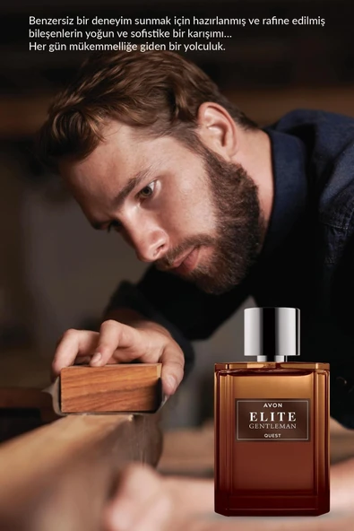 Elite Gentleman Quest Erkek Parfüm Edt 75 Ml. - Resim 3