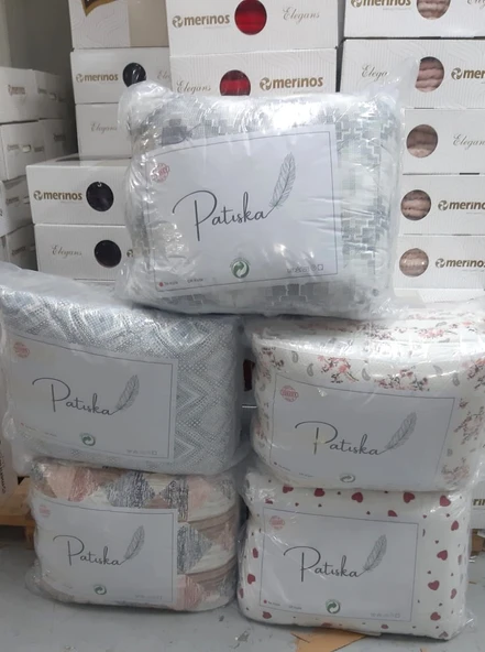 Patiska Polycotton Tek Kişilik Desenli Silikon Yorgan (155x215) ürün görseli 1