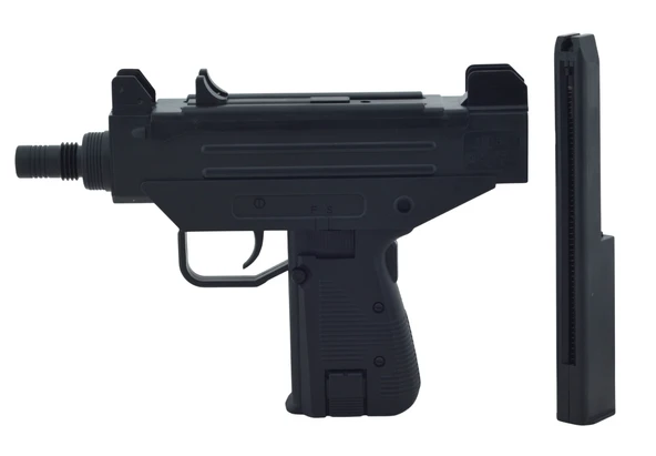 Oyuncak Uzi Silah Dekoratif - Resim 3