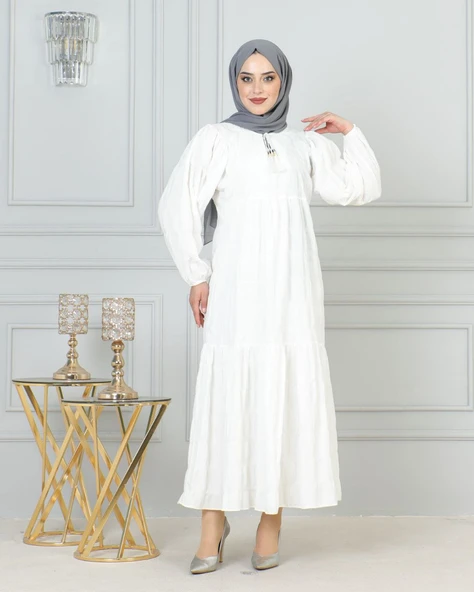 2859 PAYET ELBİSE - Resim 5