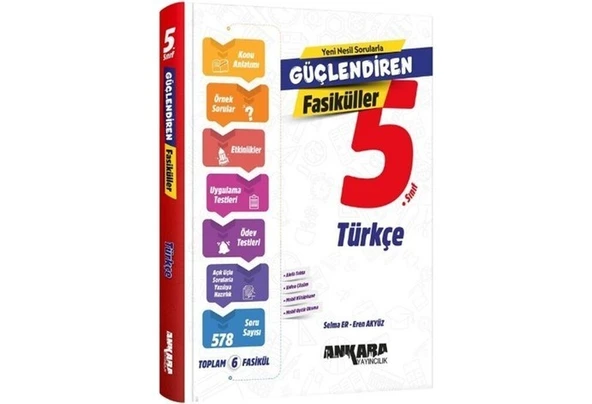 5. Sınıf Türkçe Güçlendiren Fasikül Seti ürün görseli 1