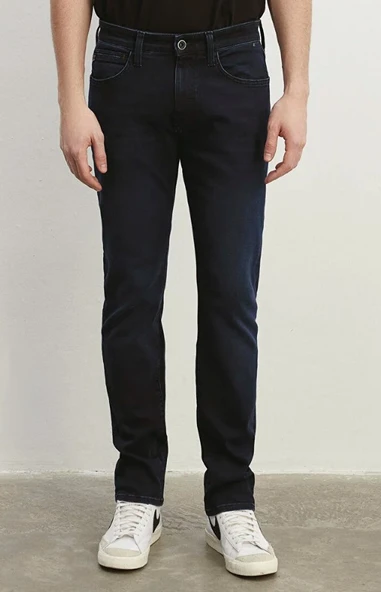 Mavi 0035186541 Marcus Pro Sport Mürekkep Mavi Jean Pantolon Erkek Kot Pantolon ürün görseli 1