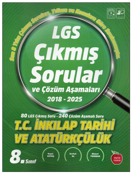 Newton 8. Sınıf Çıkmış Sorular İnkılap Tarihi ve Atatürkçülük (2018-2025) ürün görseli 1
