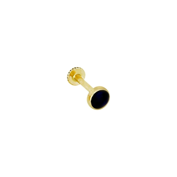 Altın Yuvarlak Piercing TPI013 ürün görseli 1