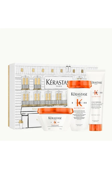 Nutritive Nutritive Kuru Saçlar Için Üçlü Set - Resim 6