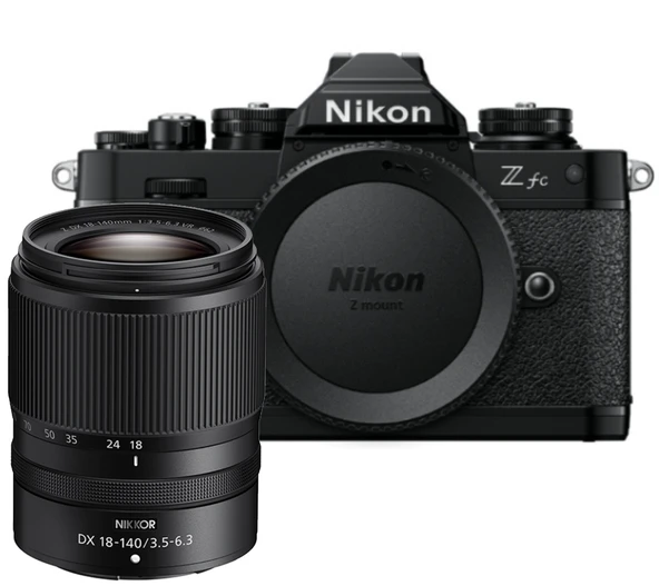 Nikon Z FC 18-140mm VR Lens Kit  ( Siyah ) "Resmi Distribütör Garantili" ürün görseli 1