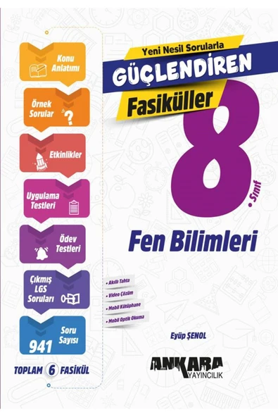 8. Sınıf Fen Bilimleri Güçlendiren Fasiküller ürün görseli 1