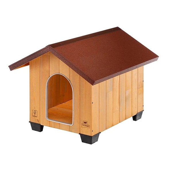 Ferplast Domus Canile Ahşap Köpek Kulübesi Small ürün görseli 1