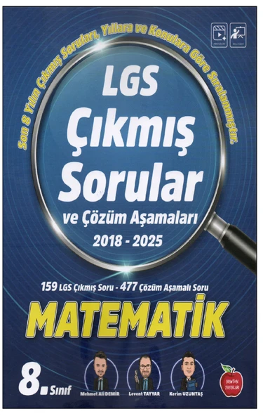 Newton 8. Sınıf Çıkmış Sorular Matematik (2018-2025) ürün görseli 1
