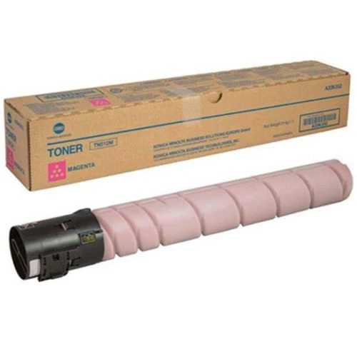 MİNOLTA TN-512M MAGENTA (KIRMIZI) ORJİNAL TONER BİZHUP C454/C55/C554 ürün görseli 1