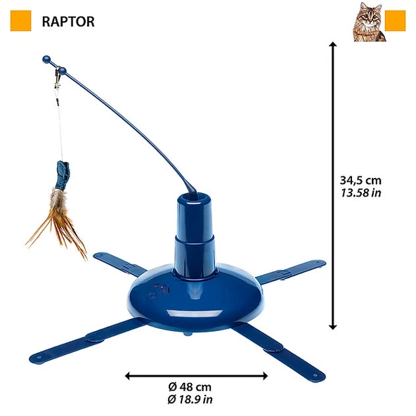 Ferplast Raptor Elektronik Kedi Oyuncak - Resim 2