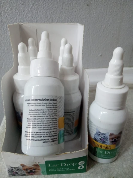 Yonca PetGuard Kedi Köpek Kulak Losyonu 50 ML ürün görseli 1