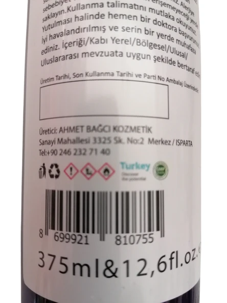 CleanRose Lavanta Oda Spreyi 375ml - Resim 4