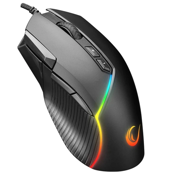 Rampage SMX-G39 COMFORT Usb 8 Makro+Extra Atış Tuşlu RGB 12800 DPI Gaming Oyuncu Mouse Rampage ürün görseli 1