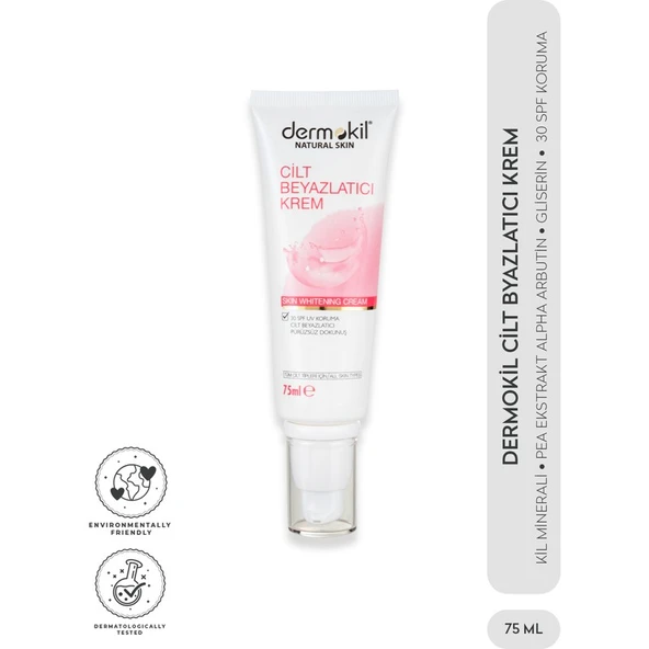 Dermokil Cilt Beyazlatıcı Krem 30 SPF 75 ml ürün görseli 1