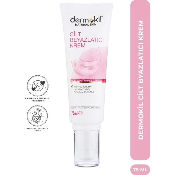 Dermokil Cilt Beyazlatıcı Krem 30 SPF 75 ml - Resim 5
