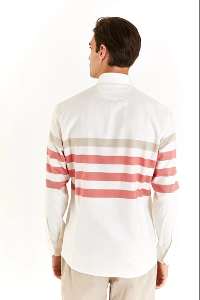1838266 POLO DOKUMA GÖMLEK - Resim 5