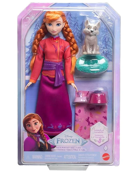 Disney Karlar Ülkesi Anna ve Kurt Yavrusu Figür Seti JFG17 ürün görseli 1
