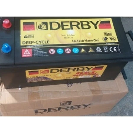 12 volt 150 amper DERBY jel akü ürün görseli 1