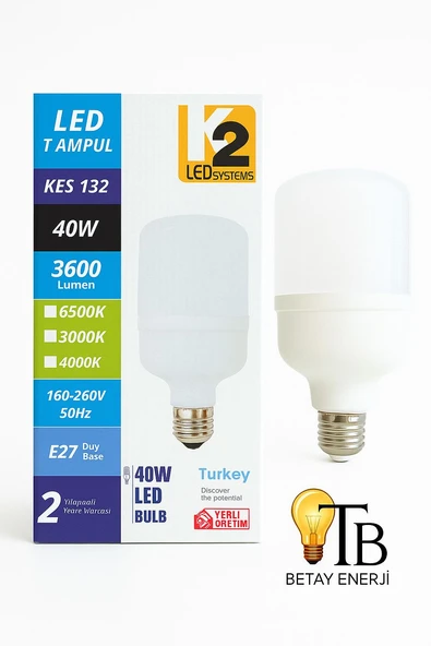 K2 LED T Ampul - Resim 2